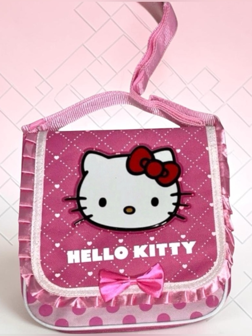 NEW HELLO KITTY SANRIO PINK CROSSBODY SHOULDER BAG